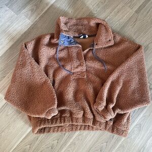 Teddy 1/4 zip Sweatshirt